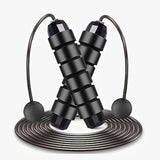 With Ball Bearings Adjustable Tangle-Free Speed Wire Jump Rope - Jump Ropes | Buy Online in UK