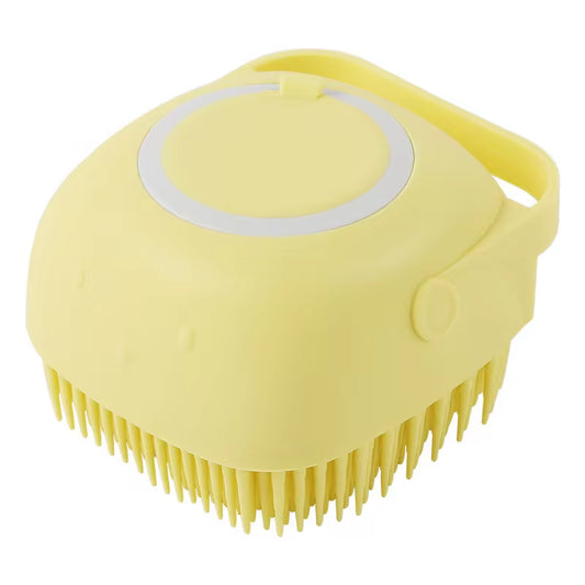 Silicone Shampoo Bath Brush Massage Comb Grooming Scrubber Brush - Uncategorized | Buy Online in UK