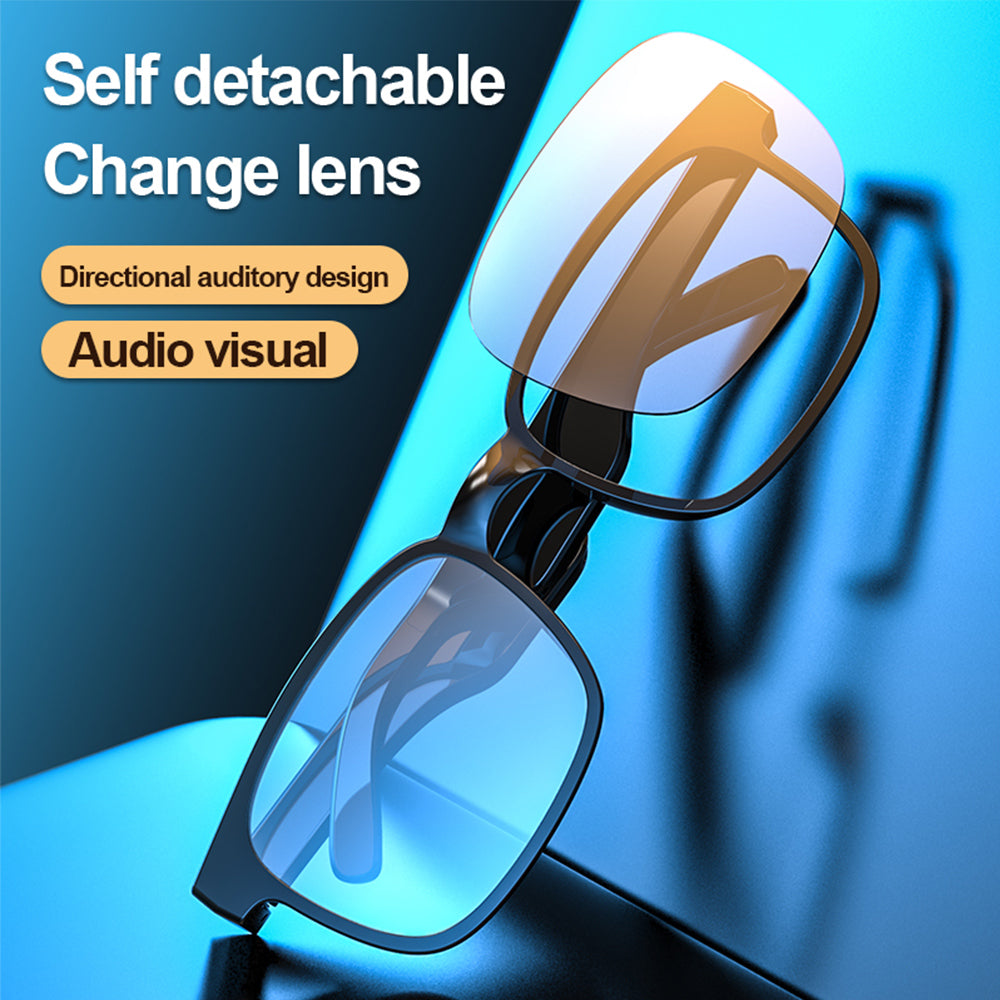 Compatible with Apple, Sports Waterproof Running Smart Bluetooth  Sunglasses