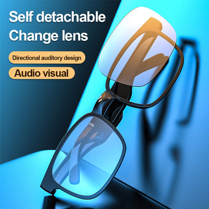 Compatible with Apple, Sports Waterproof Running Smart Bluetooth  Sunglasses