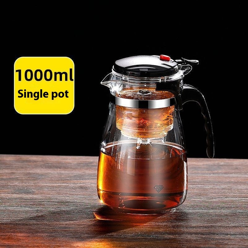 High Temperature Resistant Elegant Household One-click Filtering Tea Cup - Teapots | Buy Online in UK