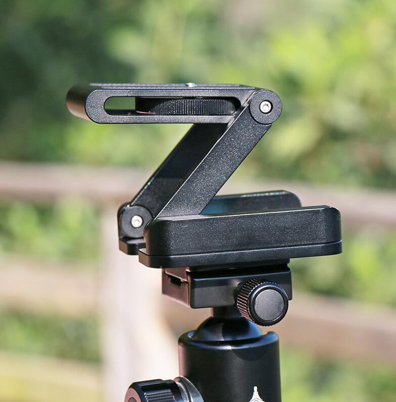 Compatible with Apple, Ulanzi Z Flex Tilt Tripod Head, Aluminum Alloy Folding Quick Release Plate Stand Mount Spirit Level For Phones Camera - Buy Online at RONGORA LTD