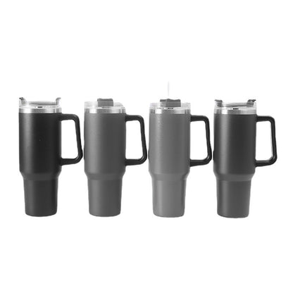 40oz Stainless Steel Insulated Tumbler with Straw – Bingba Leak‑Proof Travel Cup - Tumblers | Buy Online in UK