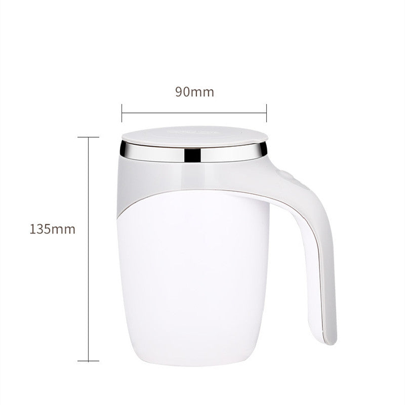 Rechargeable Automatic Stirring Cup – Electric Magnetic Self‑Stirring Coffee & Milkshake Mixer - Milk Frothers & Steamers | Buy Online in UK