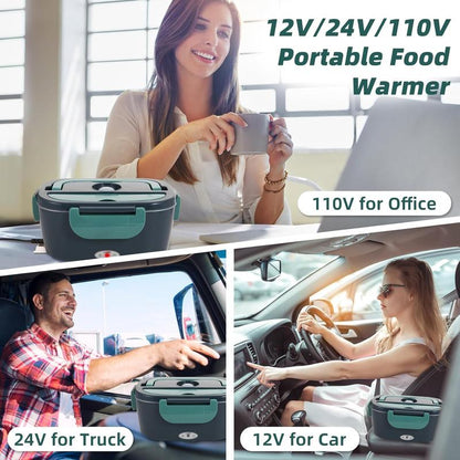 Portable Electric Heated Lunch Box – Food Warmer - Food Warmers | Buy Online in UK