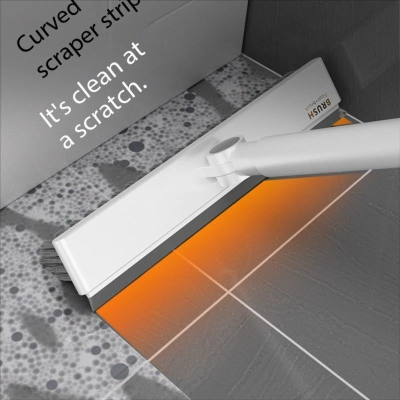 3 in 1 Long Handle Scrub Brush, Stiff Bristle Floor Scrubber - Scrub Brushes | Buy Online in UK