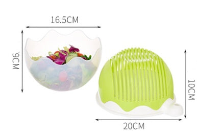 Creative Salad Cutter – Quick Fruit & Vegetable Slicer for Fast Healthy Meal Prep - Kitchen Slicers | Buy Online in UK