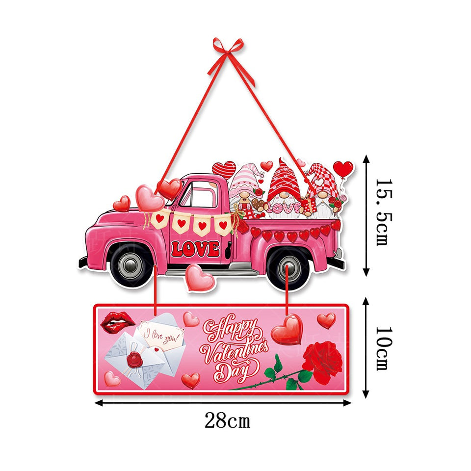 Valentine's Day Party Decoration Door Hanging - Party Streamers & Curtains | Buy Online in UK