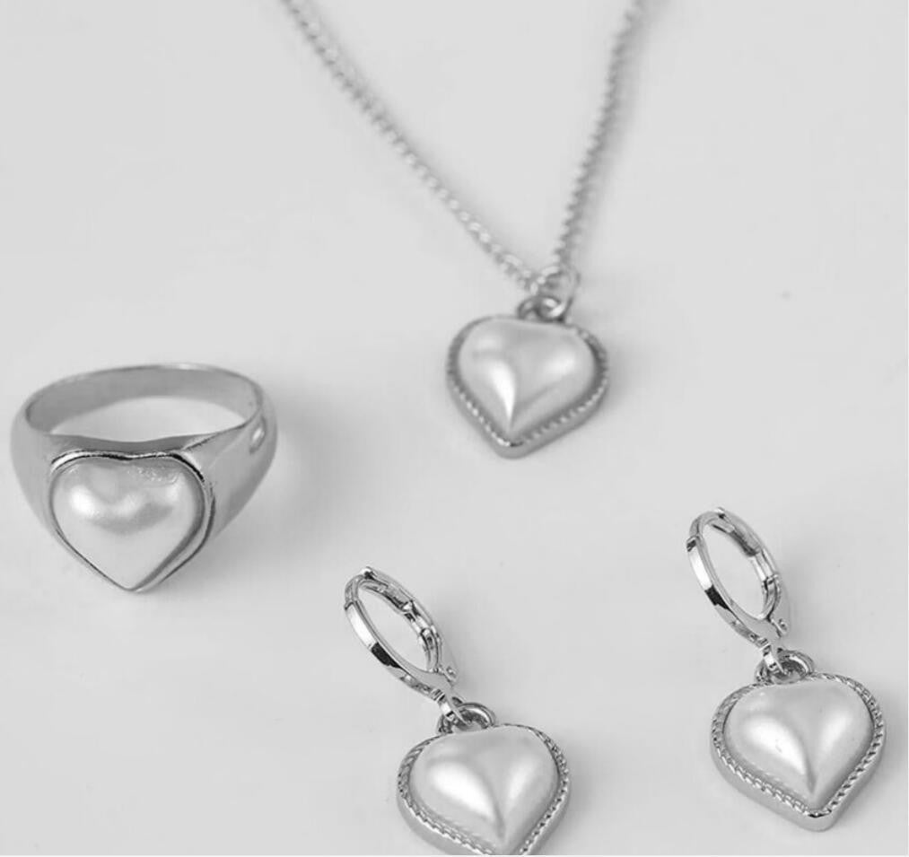 Elegant Pearl Imitation Jewelry Set for Women