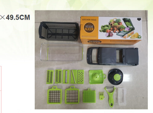 Household Vegetable Silk Cutter – Precision Shredder & Kitchen Gadget for Fine Slicing - Kitchen Slicers | Buy Online in UK