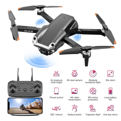 UAV Folding Four Axis 4K Dual Camera Aerial Model – Compact, High-Definition Drone - Drones | Buy Online in UK