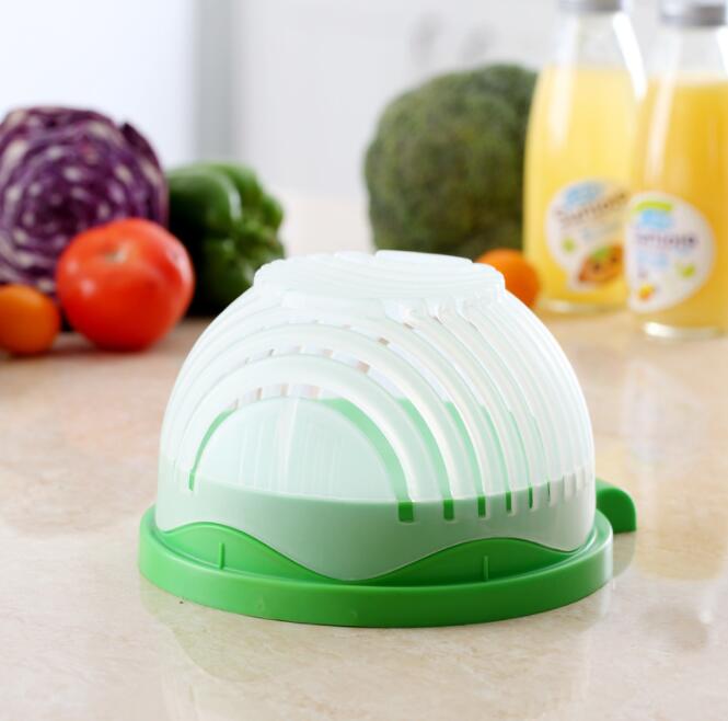 Creative Salad Cutter – Quick Fruit & Vegetable Slicer for Fast Healthy Meal Prep - Kitchen Slicers | Buy Online in UK
