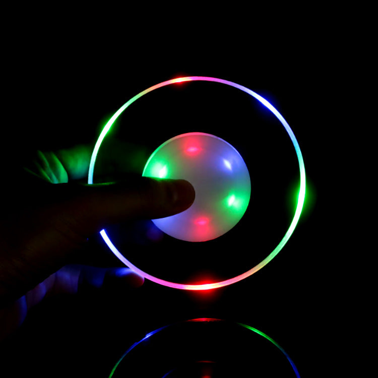 LED Glow Crystal Coaster – Acrylic Luminous Light‑Up Base for Bar, Cocktail & Mug Display - Coasters | Buy Online in UK