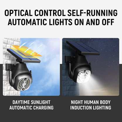 Solar Powered Outdoor Courtyard Lights, Household Lighting Lights Human Sensing Lights Outdoor Waterproof Street Lights Balcony Solar Wall Lights
