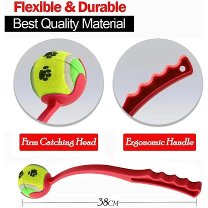 Pet Throwing Stick Dog Hand Throwing Ball Toys Pet - Uncategorized | Buy Online in UK