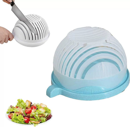 Creative Salad Cutter – Quick Fruit & Vegetable Slicer for Fast Healthy Meal Prep - Kitchen Slicers | Buy Online in UK
