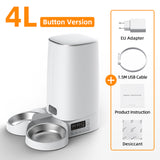 4L Automatic Pet Feeder Cat Food Dispenser Accessorie - Automatic Feeders | Buy Online in UK