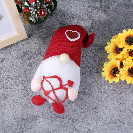 Valentine'S Day Christmas Love Decoration Handmade Plush Doll - Seasonal & Holiday Decorations | Buy Online in UK