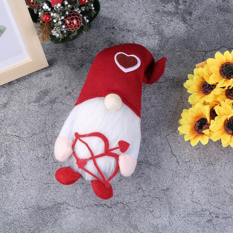 Valentine'S Day Christmas Love Decoration Handmade Plush Doll - Seasonal & Holiday Decorations | Buy Online in UK