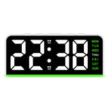 LED Digital Alarm Clock with Date Display