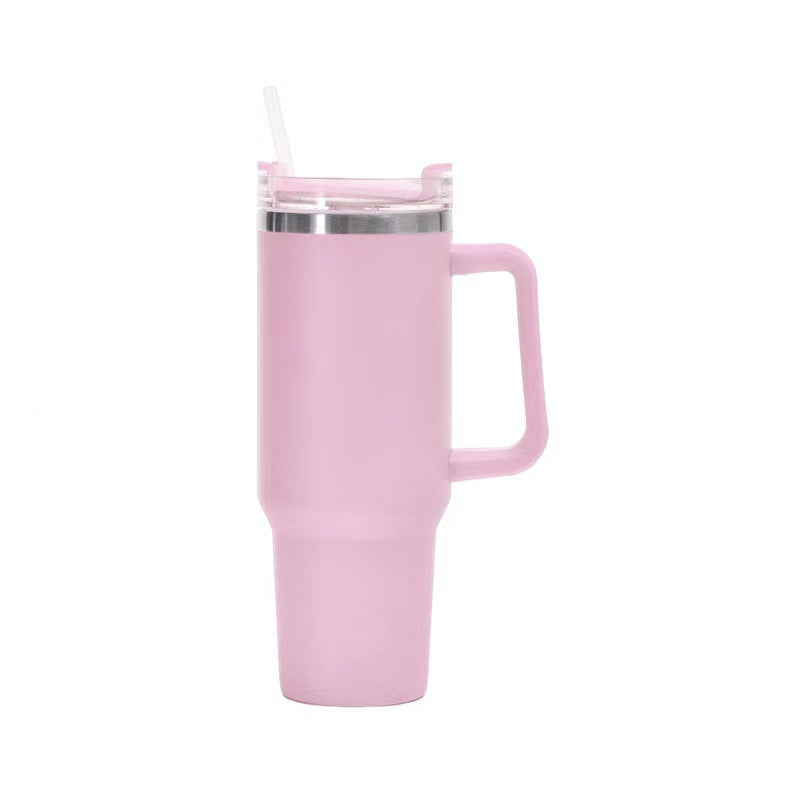 40oz Stainless Steel Insulated Tumbler with Straw – Bingba Leak‑Proof Travel Cup - Tumblers | Buy Online in UK