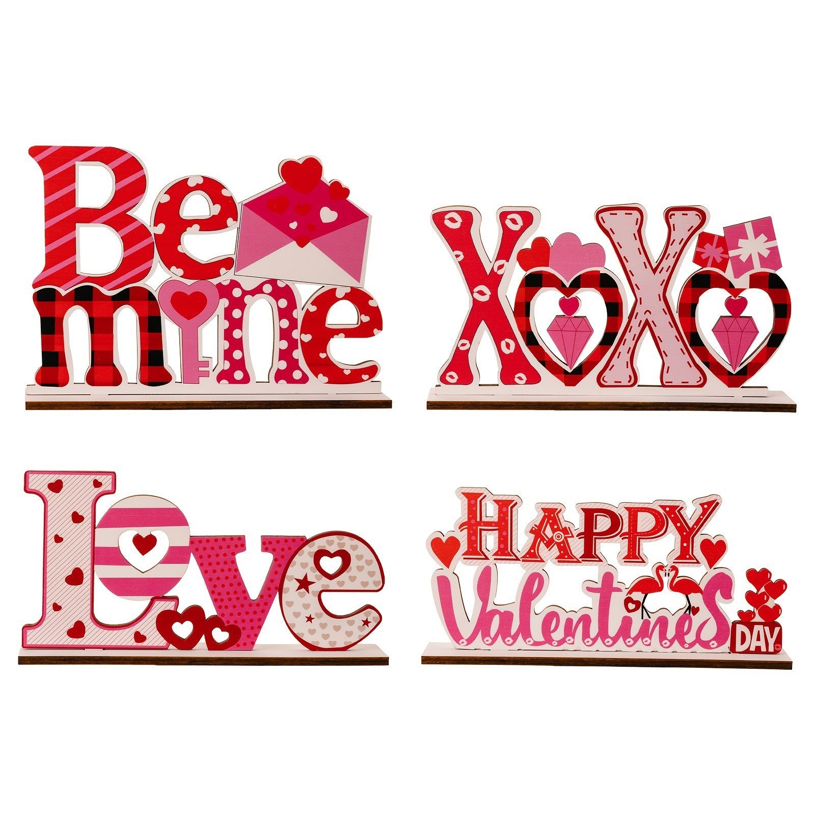 Love letter heart-shaped hollow decorative ornament - Seasonal & Holiday Decorations | Buy Online in UK