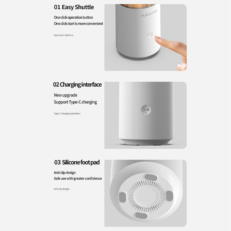 Portable USB Aroma Diffuser – Car & Bedroom Air Humidifier - Home & Garden | Buy Online in UK