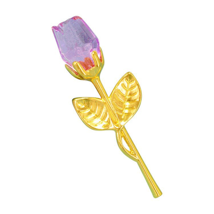 Crystal Rose Ornament - Holiday Ornaments | Buy Online in UK