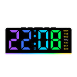 LED Digital Alarm Clock with Date Display