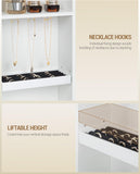 White 47 Inch Vanity Desk Multicolor RGB LED Lighting-4