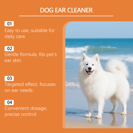 Dog Ear Cleaning Solution for Gentle Pet Care