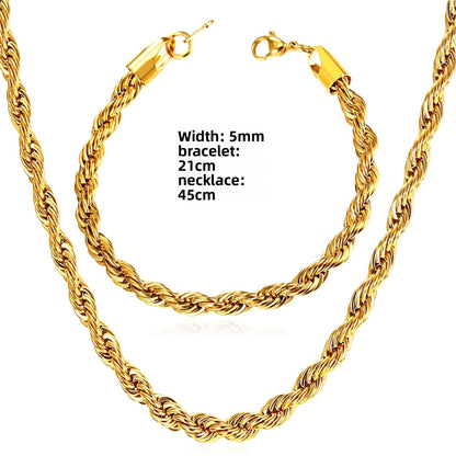 Stainless Steel Jewelry for Women & Men – Durable