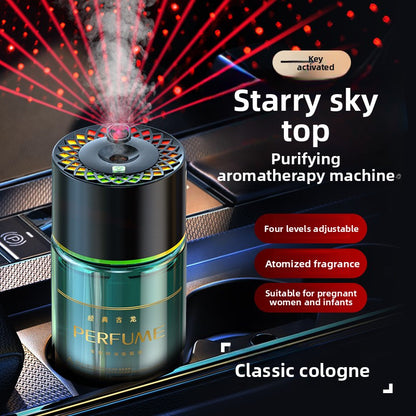 Smart LED Car Aromatherapy Diffuser with Nano Spray