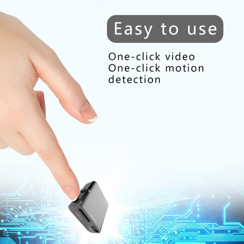 1080P Full HD Camcorder XD IR-CUT Mini Camera – Smallest Infrared Night Vision Motion Detection DV - Surveillance Cameras | Buy Online in UK