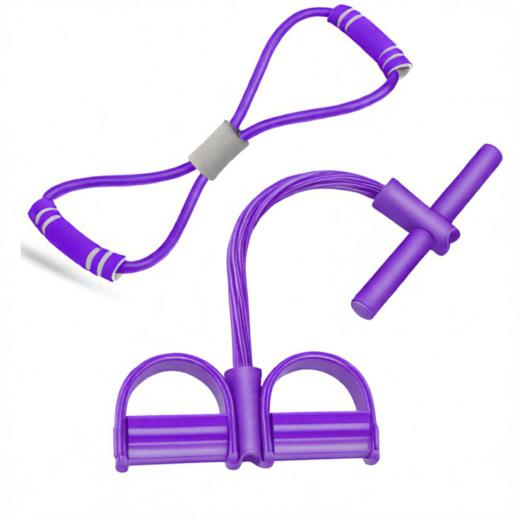 8-character tension device open back sit-ups pull rope four-tube pedal tension device pedal yoga fitness device generation