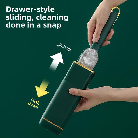 Clothing cleaning and de-shedding device