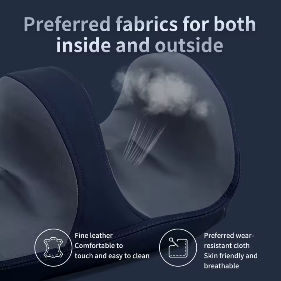 Foot Massager with Heat Kneading Rolling Pain Relief