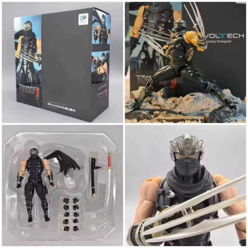 Revoltech Yamaguchi Ryu Hayabusa Ninja Gaiden 1/12 Action Figure UK