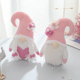 Valentine's Day Decoration Love Knitted Doll - Holiday Ornaments | Buy Online in UK