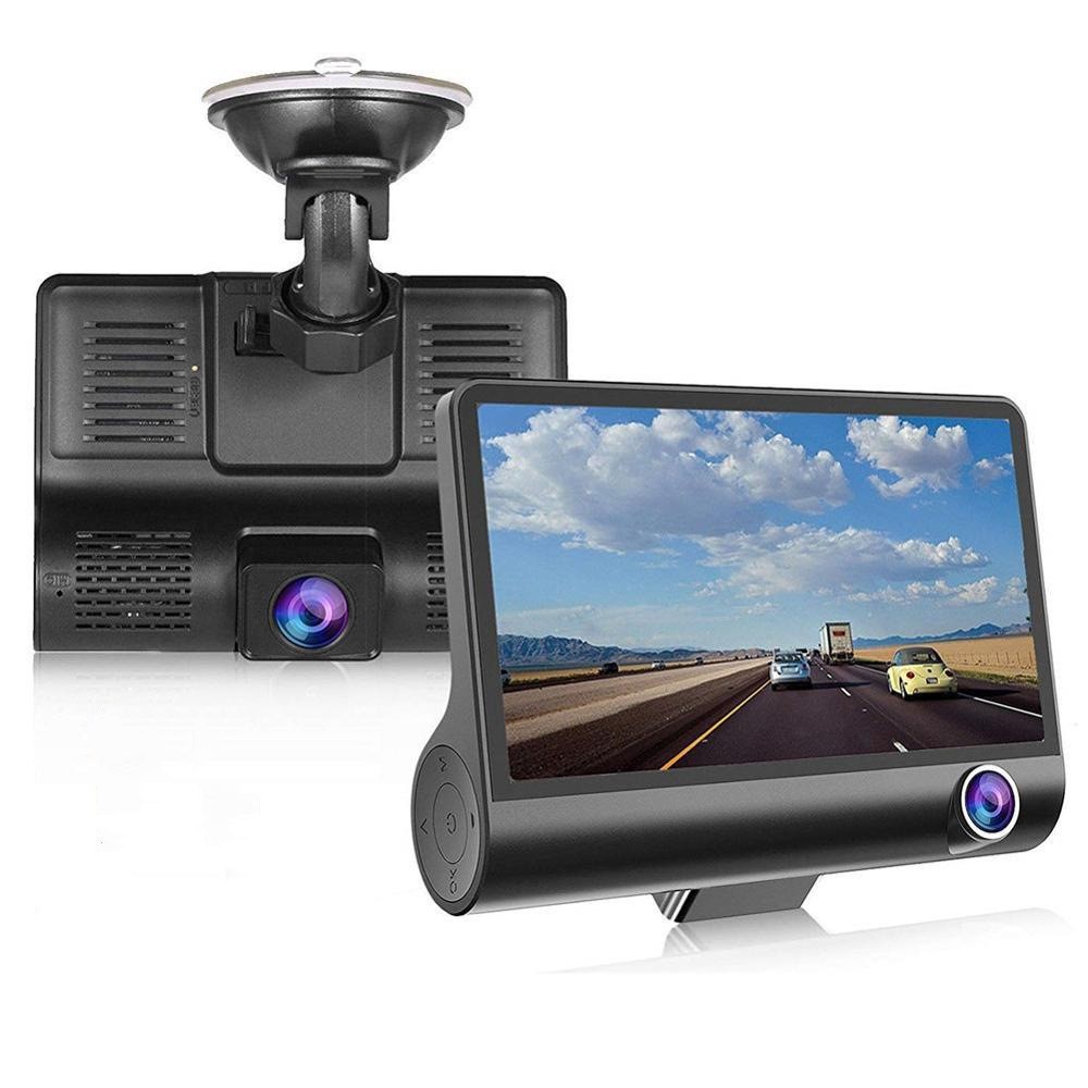 HD 1080P Three-Record Driving Recorder – Front, Rear & Inside Car Camera - Dash Video Cameras | Buy Online in UK