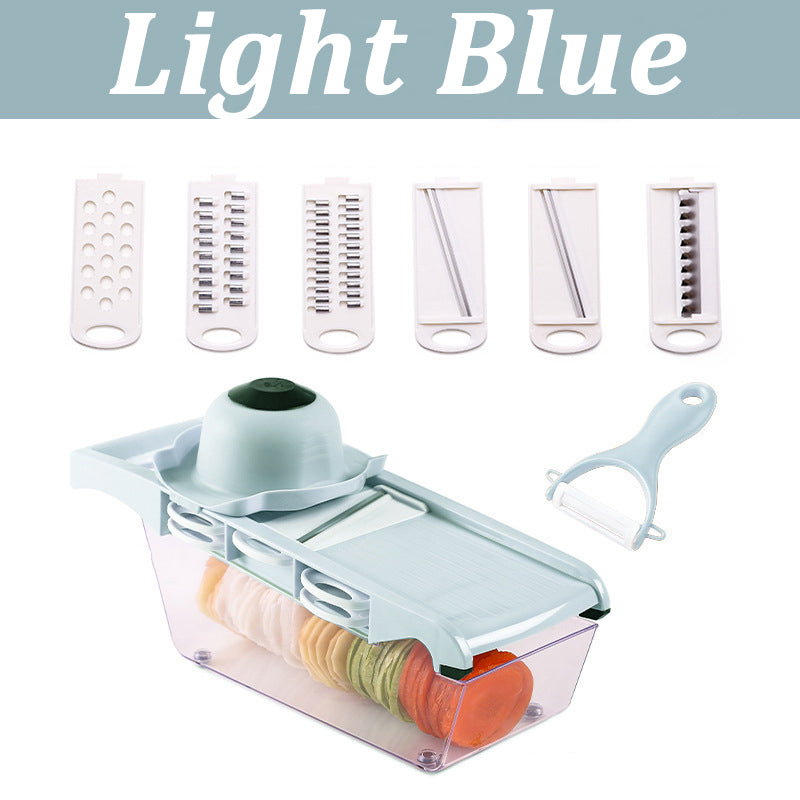 Multifunctional Vegetable Cutter Home Kitchen Slicing And Dicing Fruit Artifact - Buy Online at RONGORA LTD
