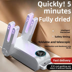 Intelligent constant-temperature shoe drying device