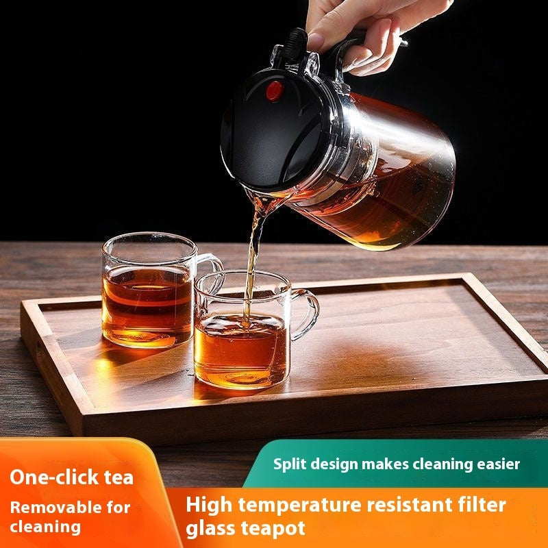 High Temperature Resistant Elegant Household One-click Filtering Tea Cup - Teapots | Buy Online in UK