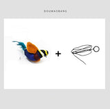 Cute Bird Design Cat Teaser Toy, SimulationParrot Cat Teaser Toy - Animals & Pet Supplies | Buy Online in UK