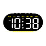 LED Digital Alarm Clock with Date Display