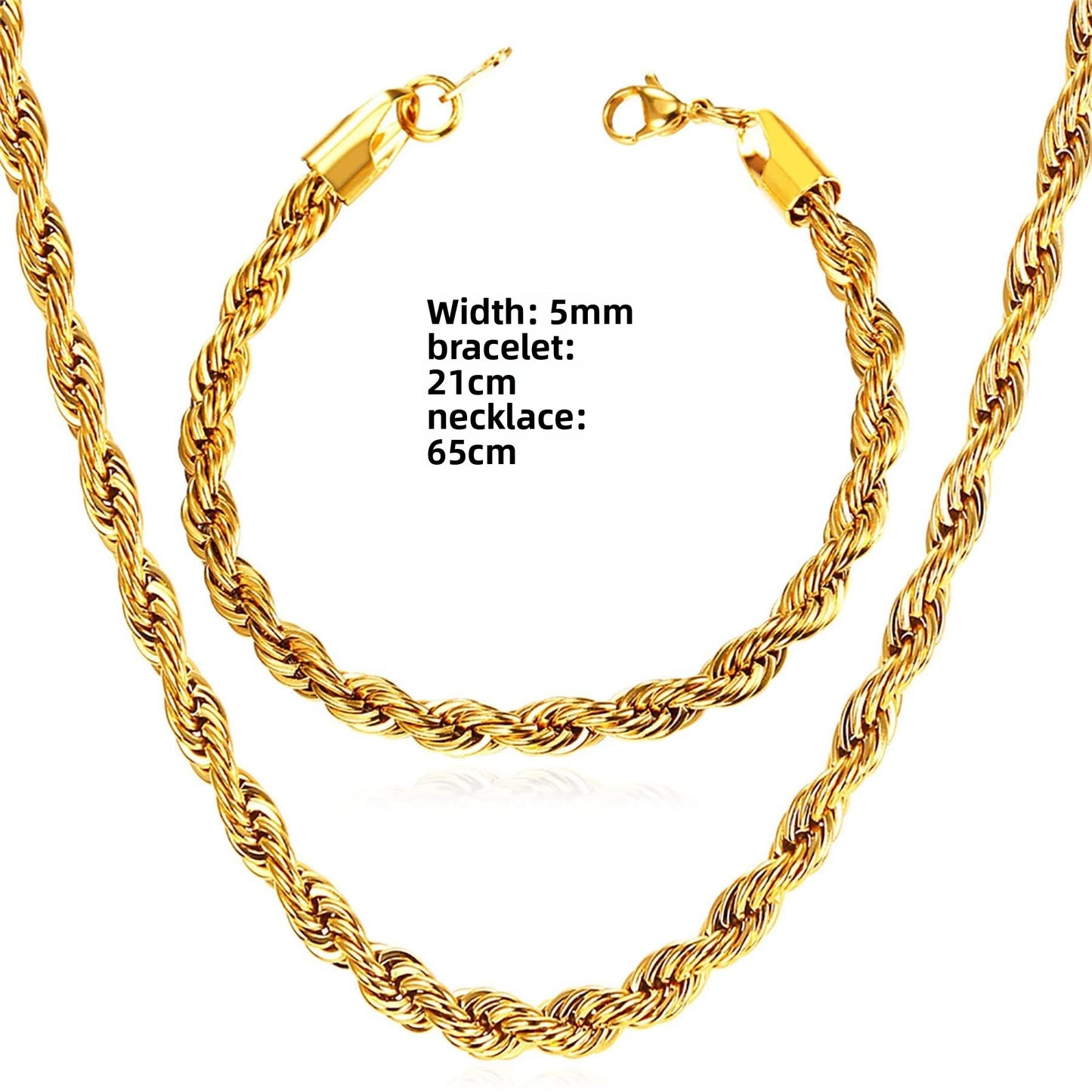 Stainless Steel Jewelry for Women & Men – Durable