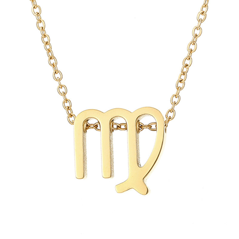 Zodiac Pendant Necklace for Women | Star Sign Gift