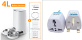 4L Automatic Pet Feeder Cat Food Dispenser Accessorie - Automatic Feeders | Buy Online in UK