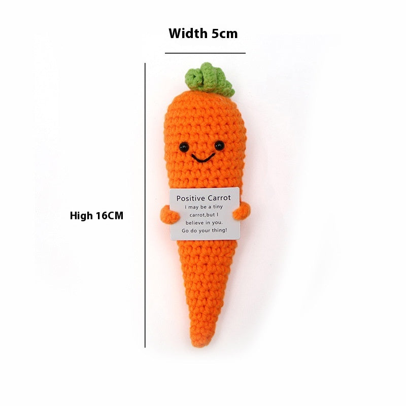 Wool Crocheted Positive Energy Potato Facial Expression Package – Wool Fruit - Stuffed Animals | Buy Online in UK