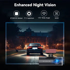 Car DVR Recorder Dash Cam Full HD Night Vision WiFi UK - Dash Video Cameras | Buy Online in UK